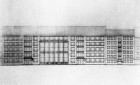 Fassadenzeichnung von 1956
